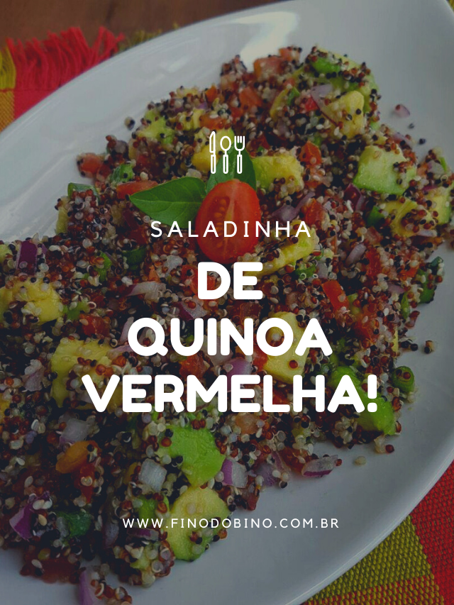 Já aprendeu a fazer salada de Quinoa?