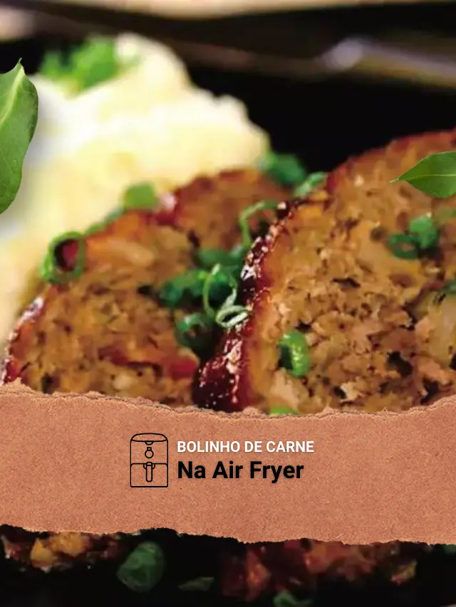 Aprenda a fazer a Receita de Bolinho de Carne na Air Fryer mais facil que você ja viu e simplesmente a mais gostosa. Não tem erro é simplesmente seguir estes passos.