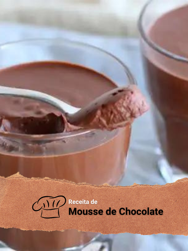 Vamos Fazer Mousse de Chocolate eu gosto de fazer esta receita. Simplesmente uma benção.