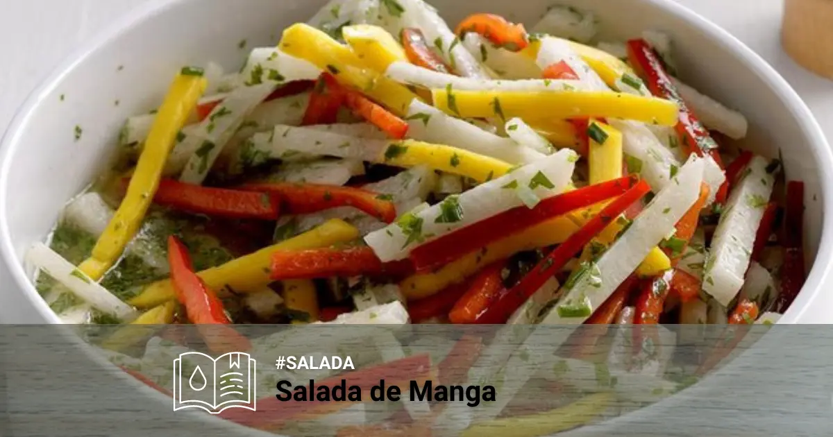 Receita de Salada de Manga