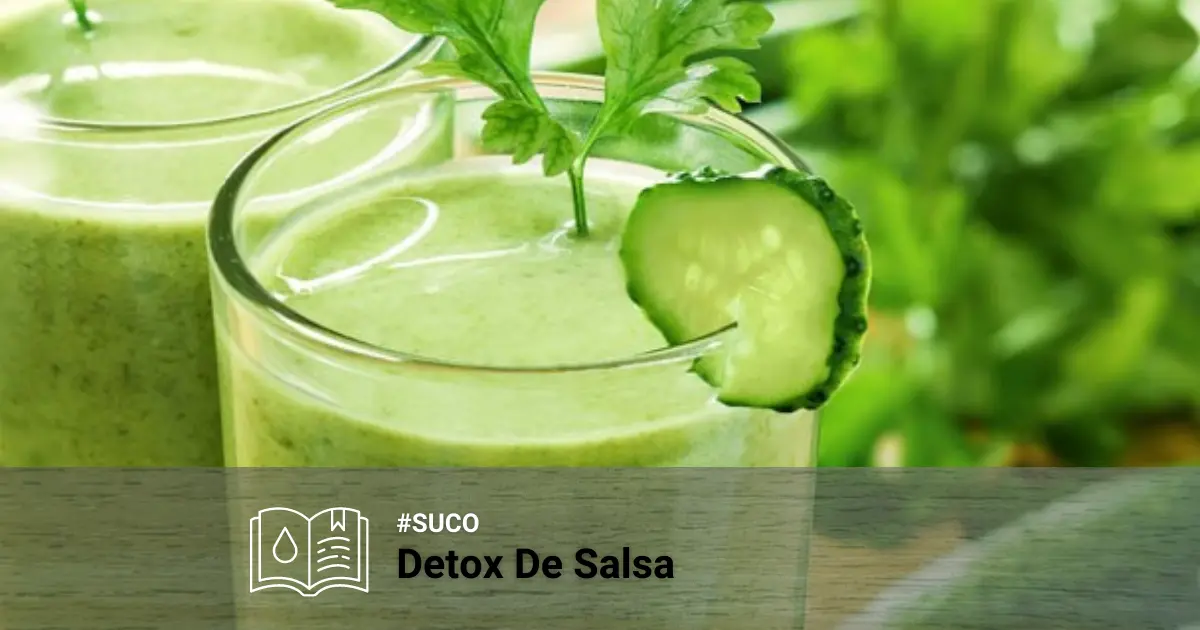  Receita de Suco detox De Salsa