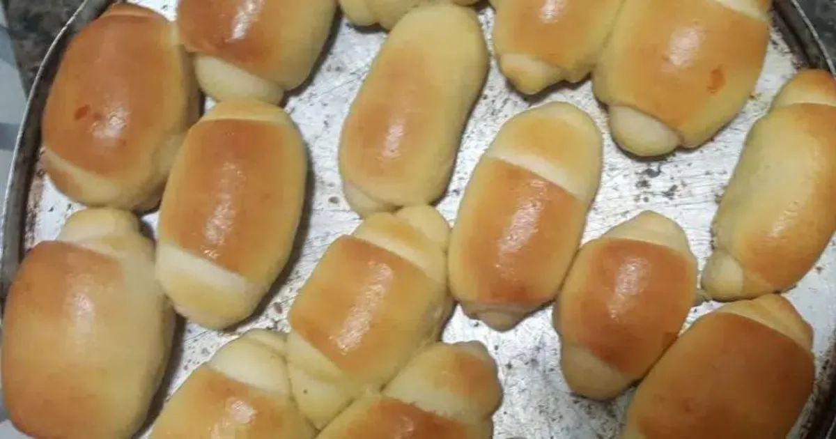 Receita Mini Pão de minuto ( hamburguerzinho )