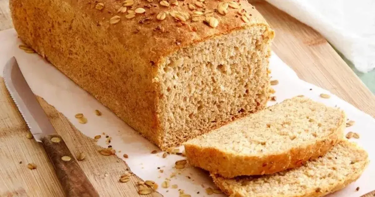 Receita de Pão vegano com aveia