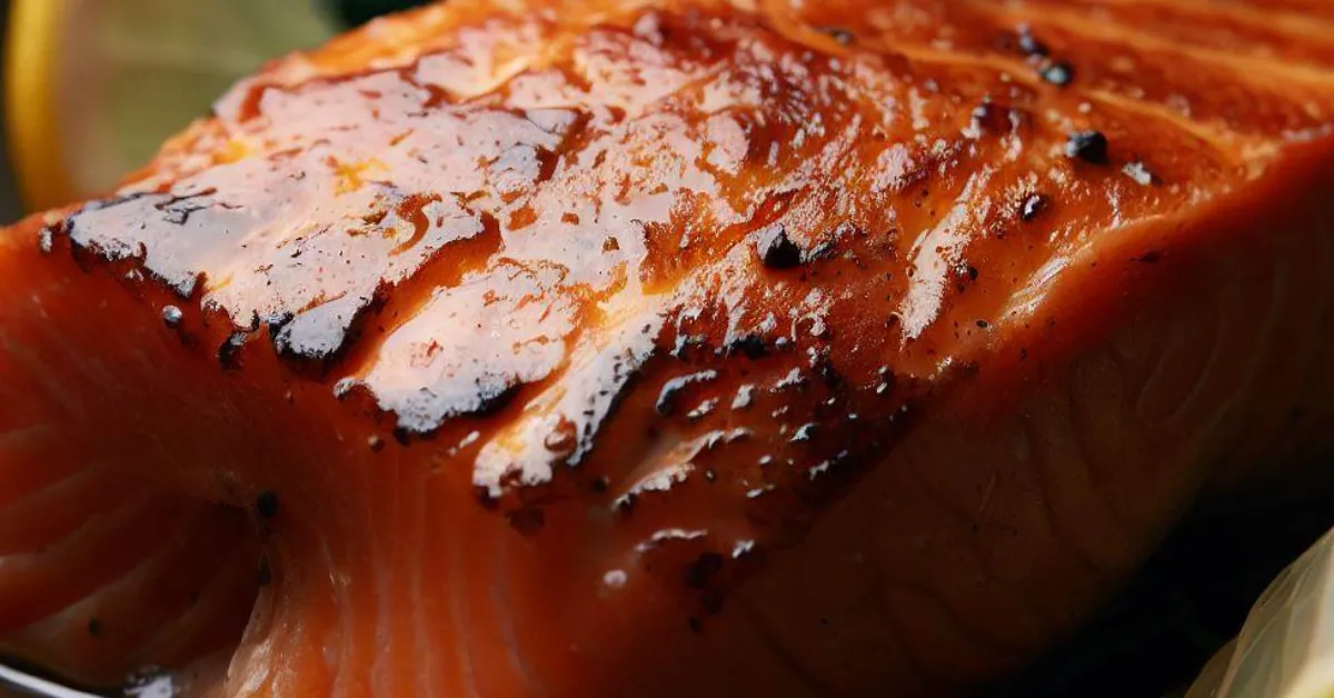 Receita de Salmão assado com limão