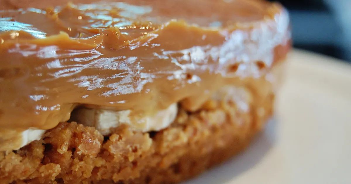 Receita de Banoffee de travessa fit deliciosa e saudável