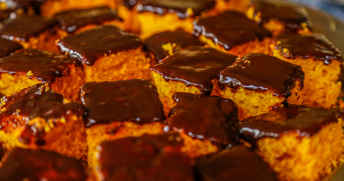 Receita de Bolo de Cenoura Fofinho