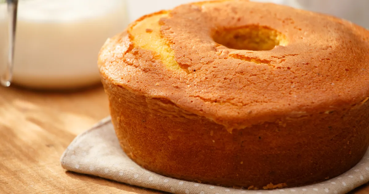 Receita de Bolo Simples na Airfryer