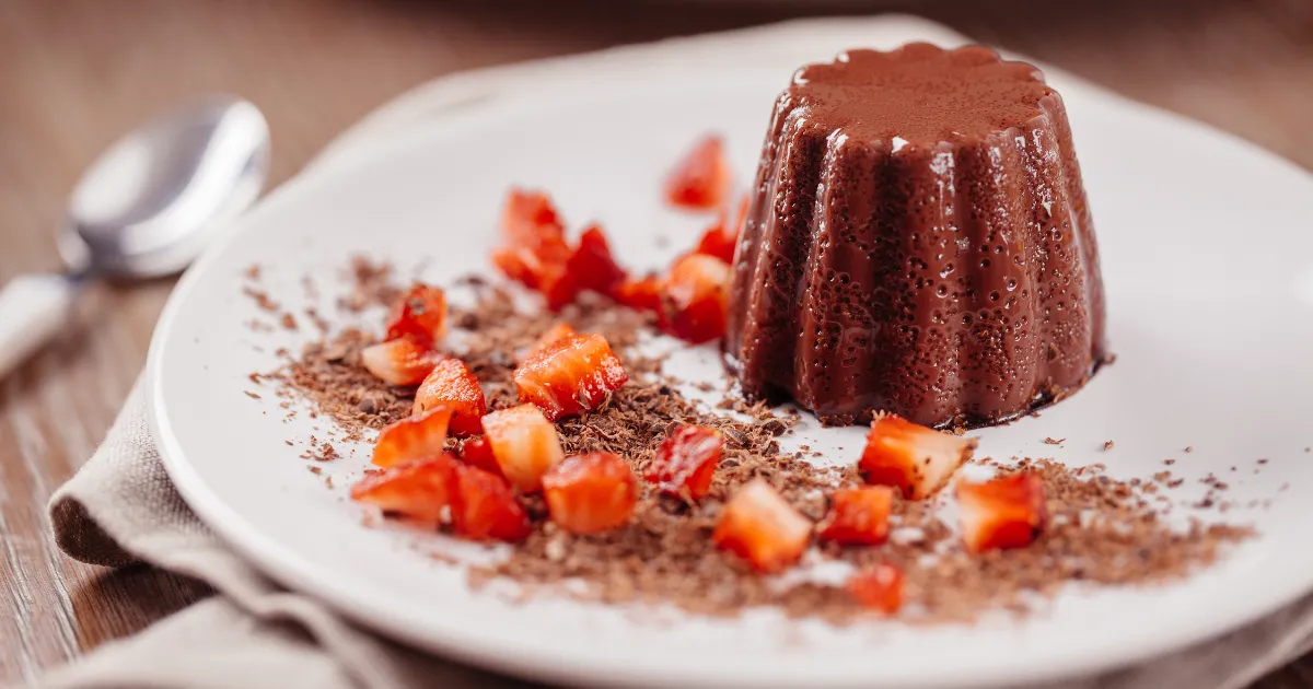 Receita de Pudim de Chocolate