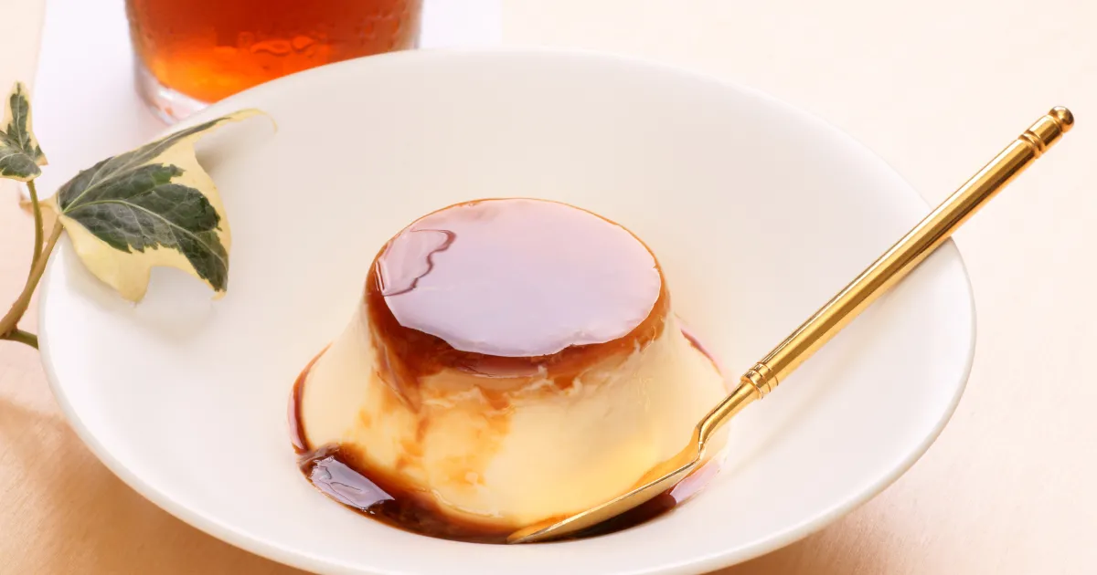 Receita de Pudim de Queijo com Goiabada