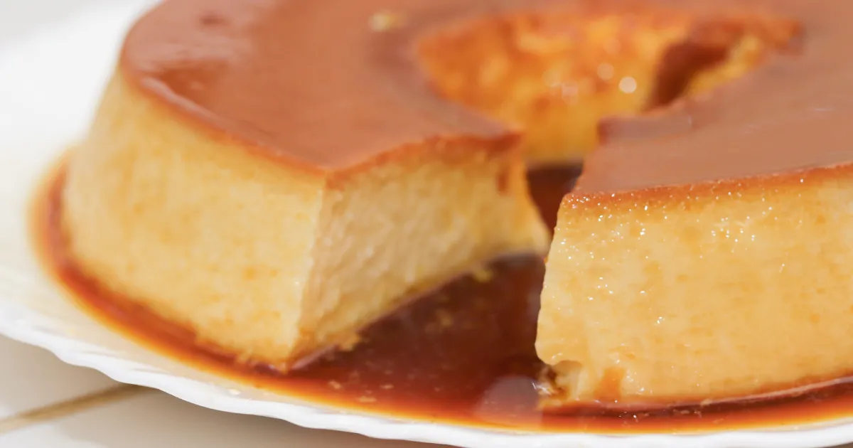 Receita de Pudim no Microondas