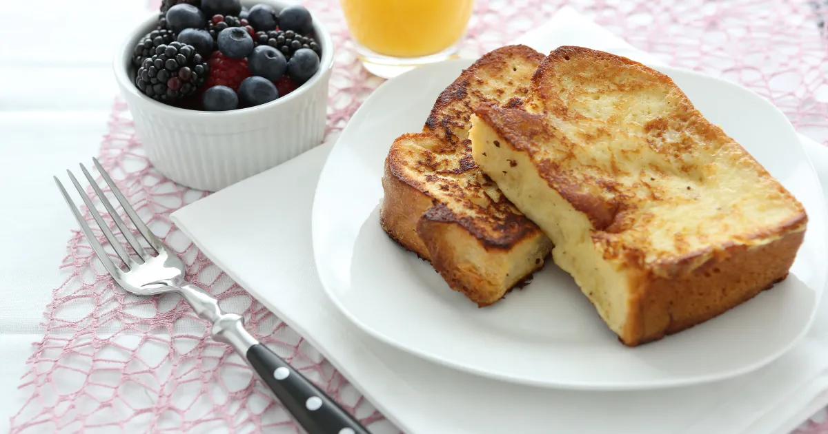 Receita de Rabanada Simples