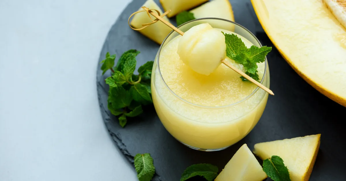 Receita de Suco Detox Com Melão
