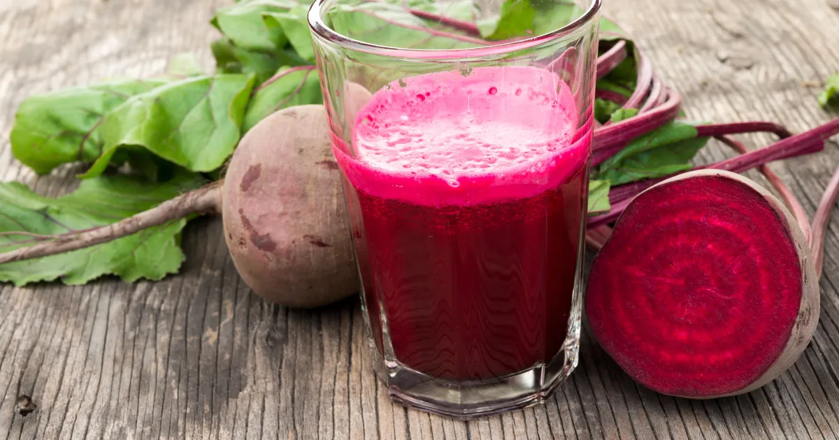 Receita de Suco Detox de Beterraba