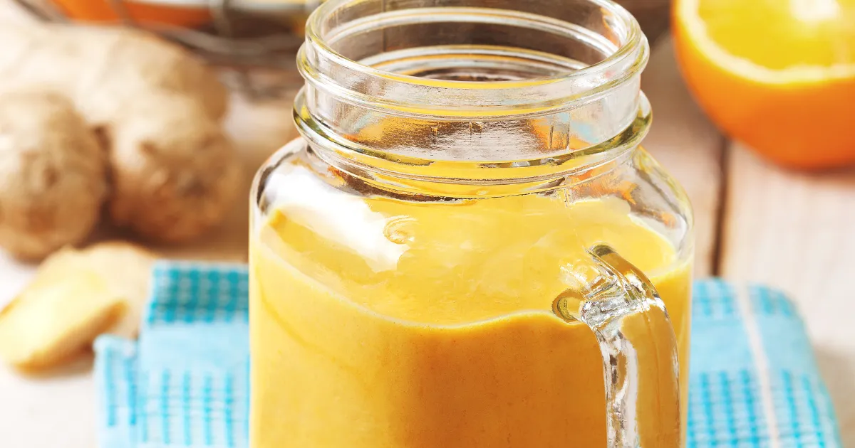 Receita de Suco Detox de Laranja com Gengibre