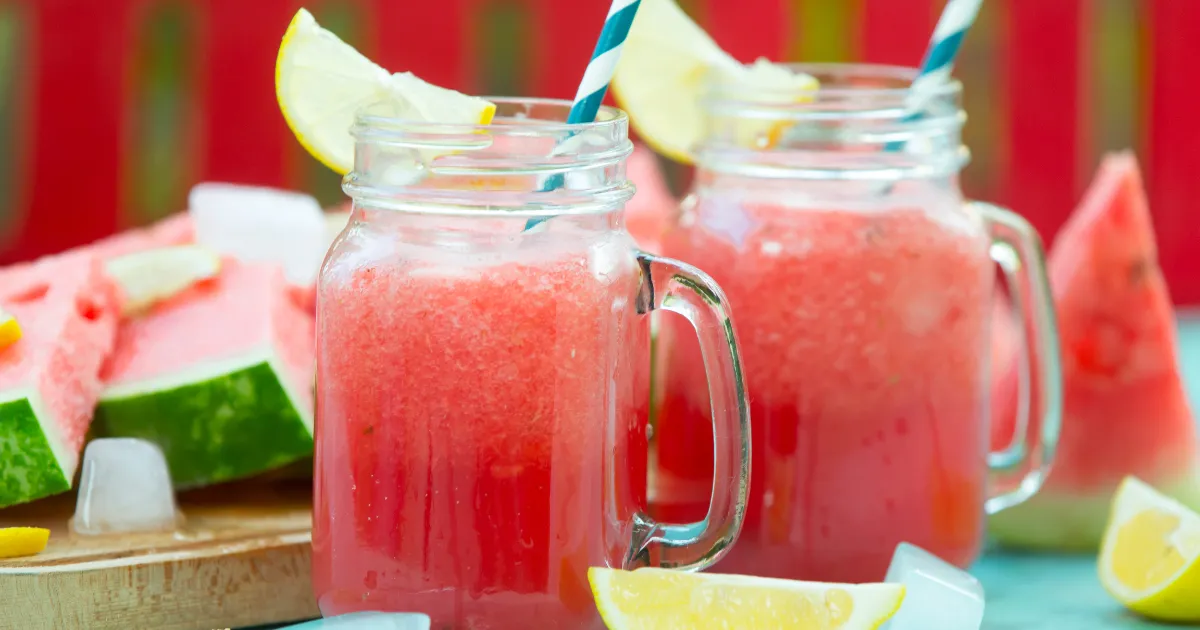 Receita de Suco Detox de Melancia