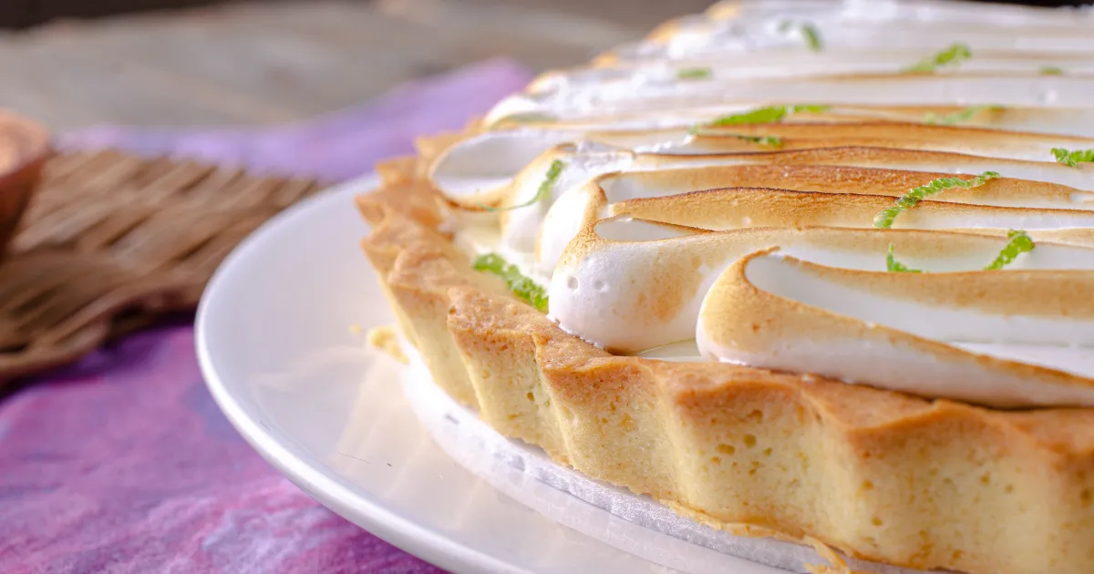 Receita de Torta de Limão Simples