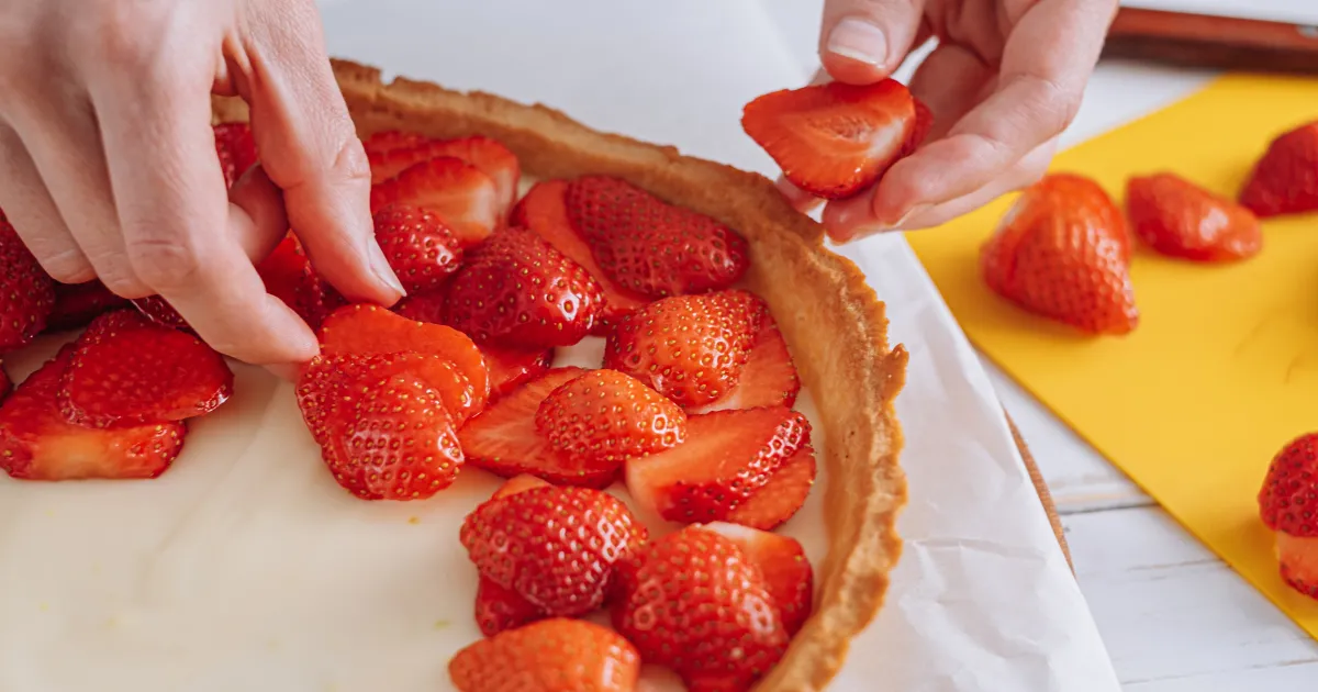 Receita de Torta de Morango