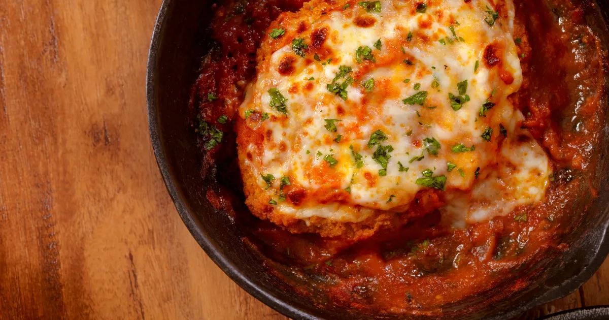 Receita de Frango à Parmegiana