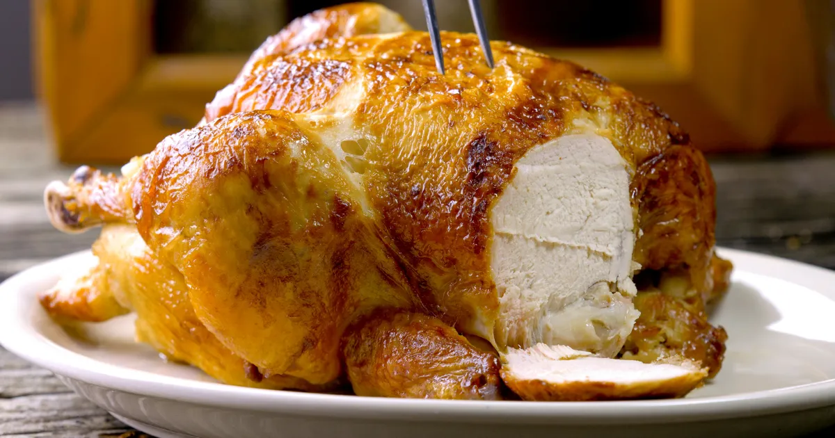 Receita de Frango Assado no Forno