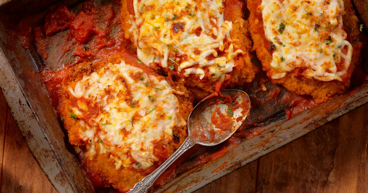 Receita de Frango Parmegiana