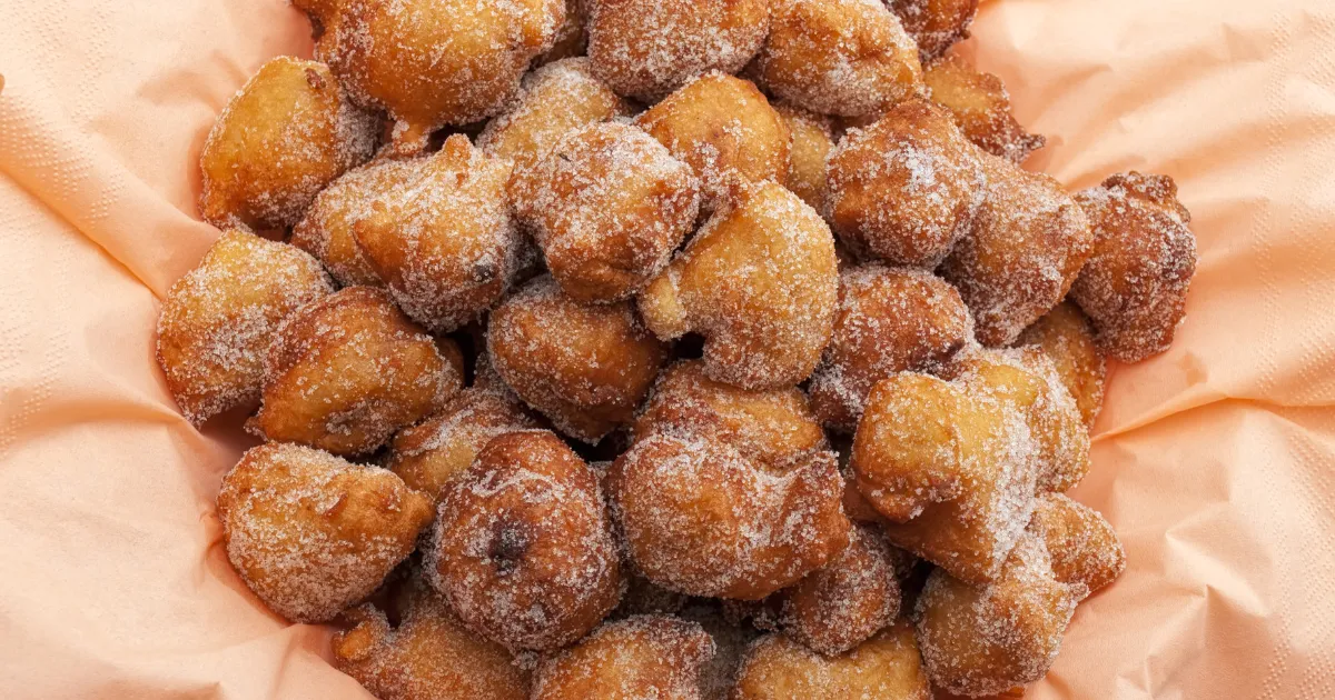 Bolinho de Chuva tradicional sequinho