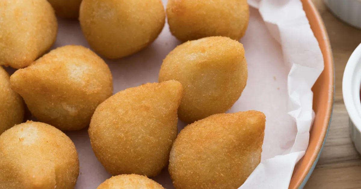 Massa de Coxinha com Mandioca