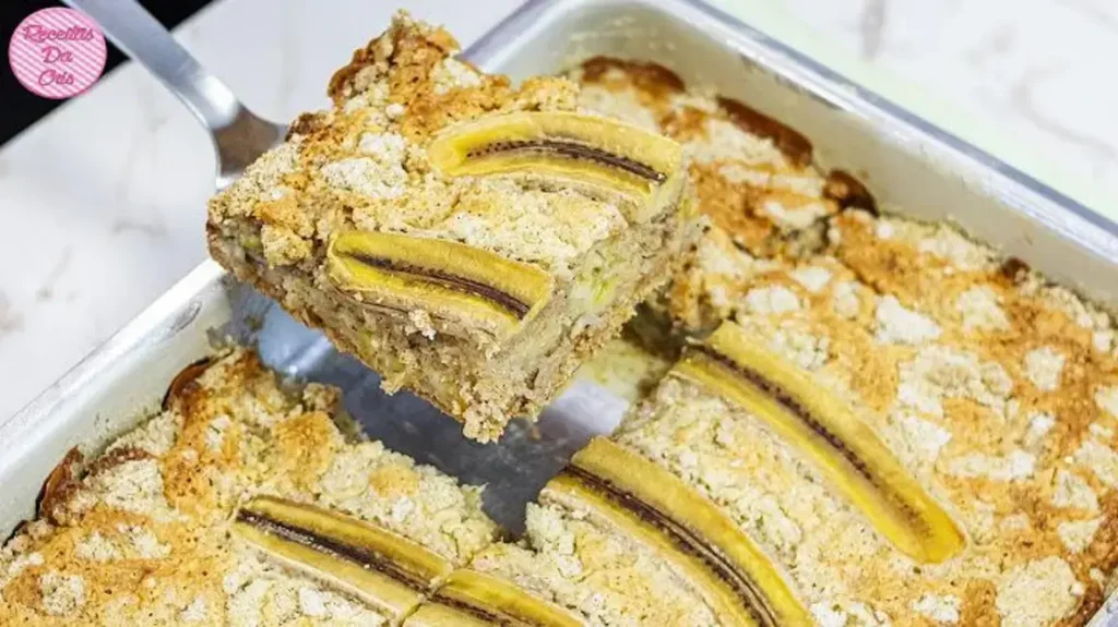 Torta de Banana Cuca de Farofa: Aprendi a Fazer a Mais Fácil e Rápida do Mundo!