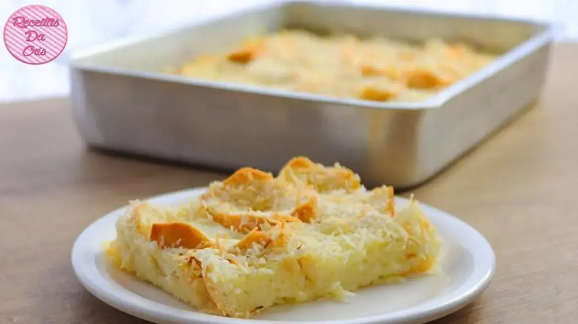 Torta Doce de Pão Velho: Aprendi a Fazer Essa Receita Deliciosa e Prática