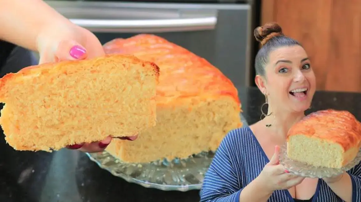 Pão caseiro: Aprendi a Fazer Apenas com Água e Farinha, Fica Incrivelmente Fofo