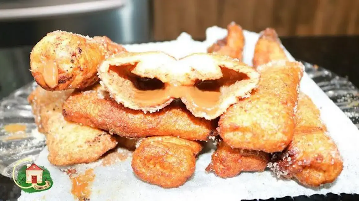 Receita de Churros de Rabanada com Pães de Forma ou Pão Francês Deliciosos