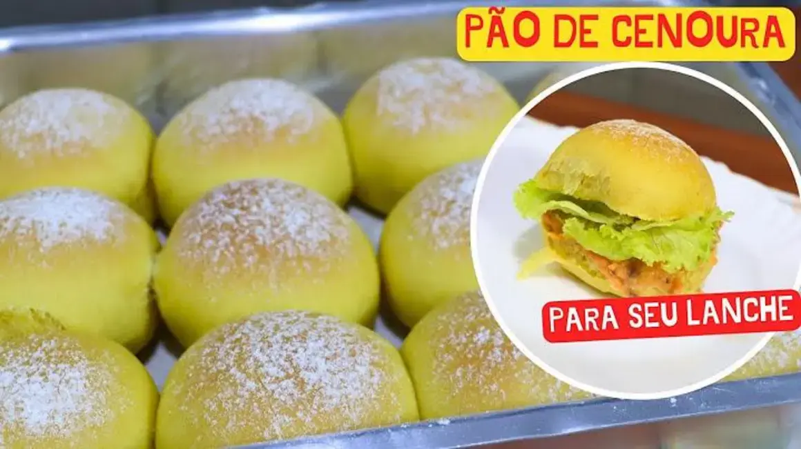 Receita de Pão de Cenoura Fácil e Fofinho para Lanches e Patês Deliciosos