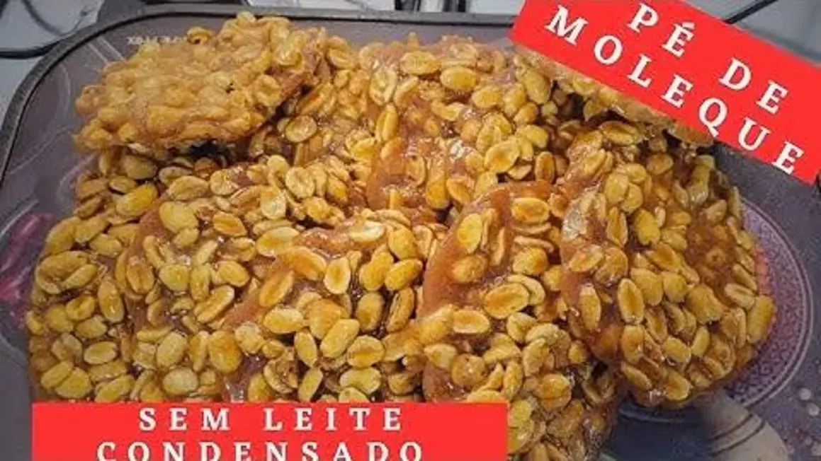 Receita de Pé de Moleque Sem Leite Condensado em Poucos Minutos e Muito Fácil