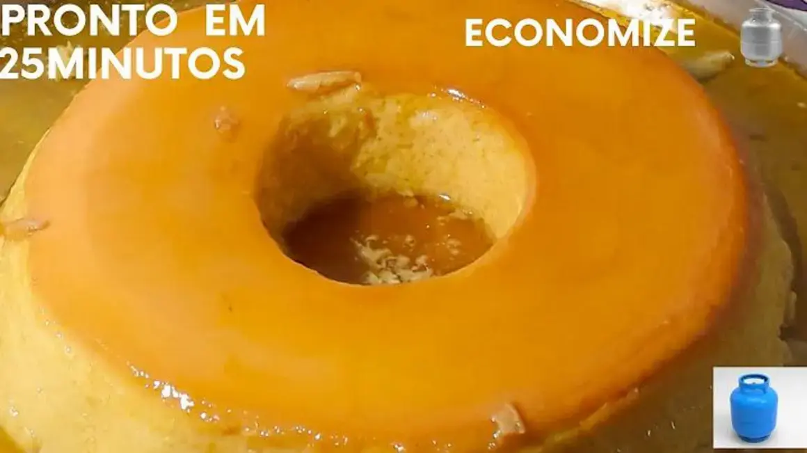 Receita de Pudim de Leite Condensado que Fica Pronto em Apenas 20 Minutos