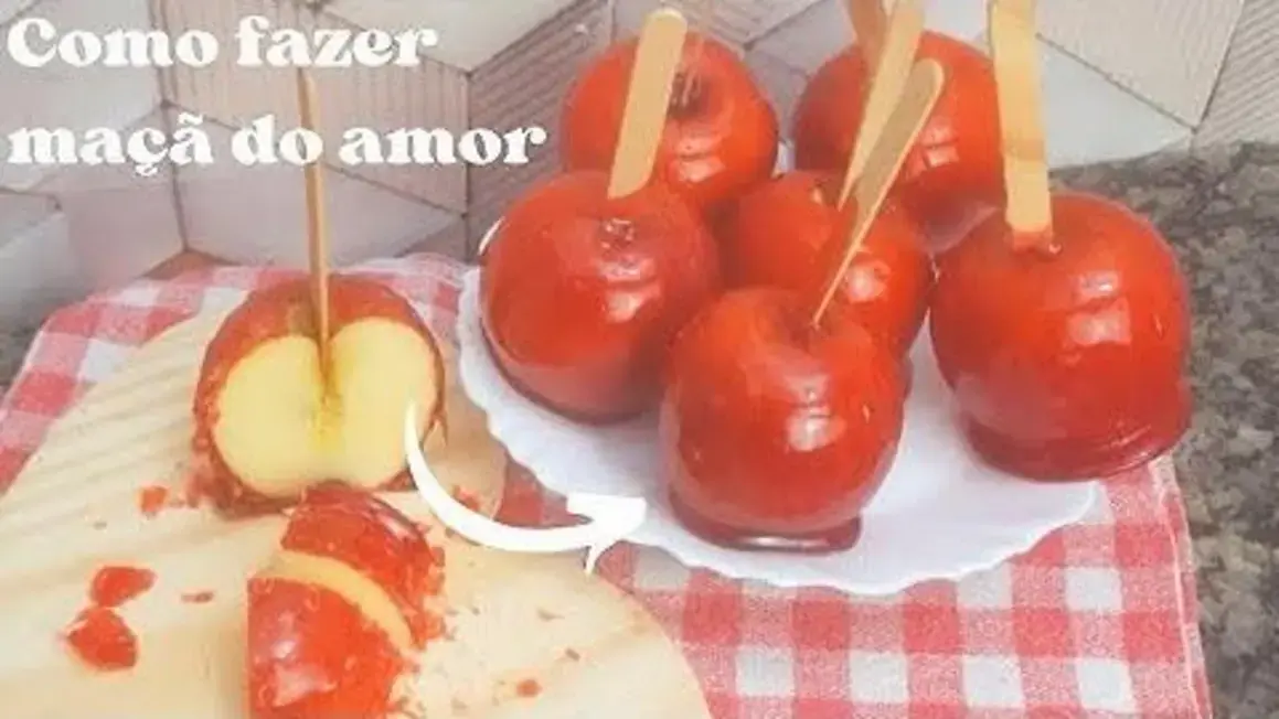 Receita de Maçã do Amor: Aprenda a Fazer e Venda com Facilidade