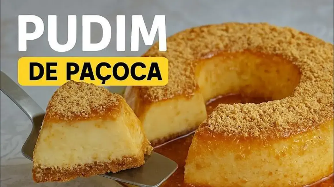 Receita de Pudim de Paçoca: Delícia para Encantar sua Festa Junina de Forma Fácil!